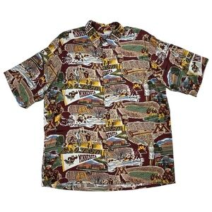 Reyn Spooner Minnesota Gophers Vintage Button-Up‎ Shirt | Size Medium